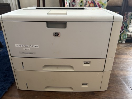 Laserjet 5200tn wide format - hp,