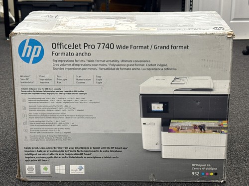 Officejet pro 7740 wide - hp,