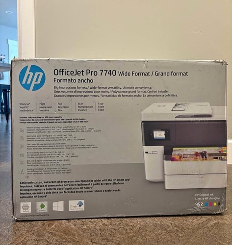 Officejet pro 7740 wide - hp,